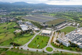 Construction well underway on Daimler’s New Sustainable Logistics Hub in Bischweier, Germany Card Image